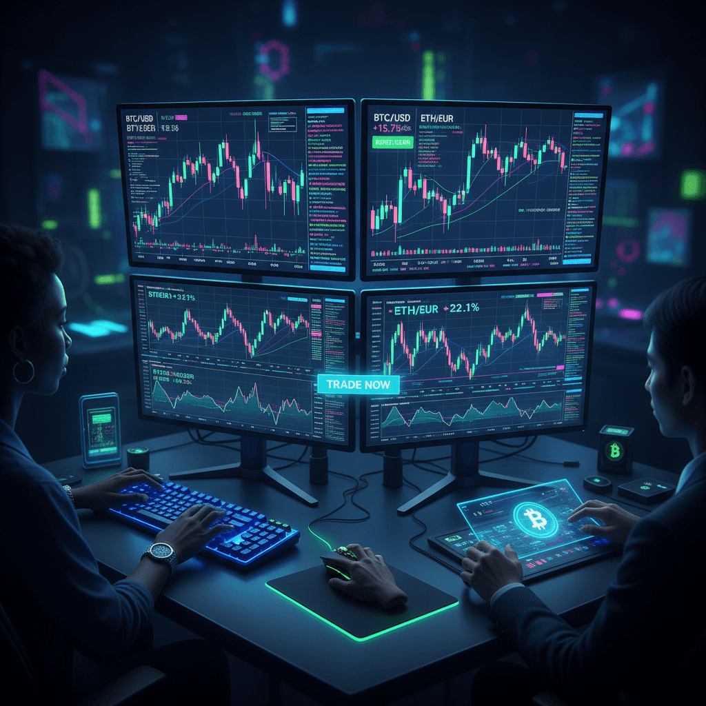 Community members trading 2CB tokens